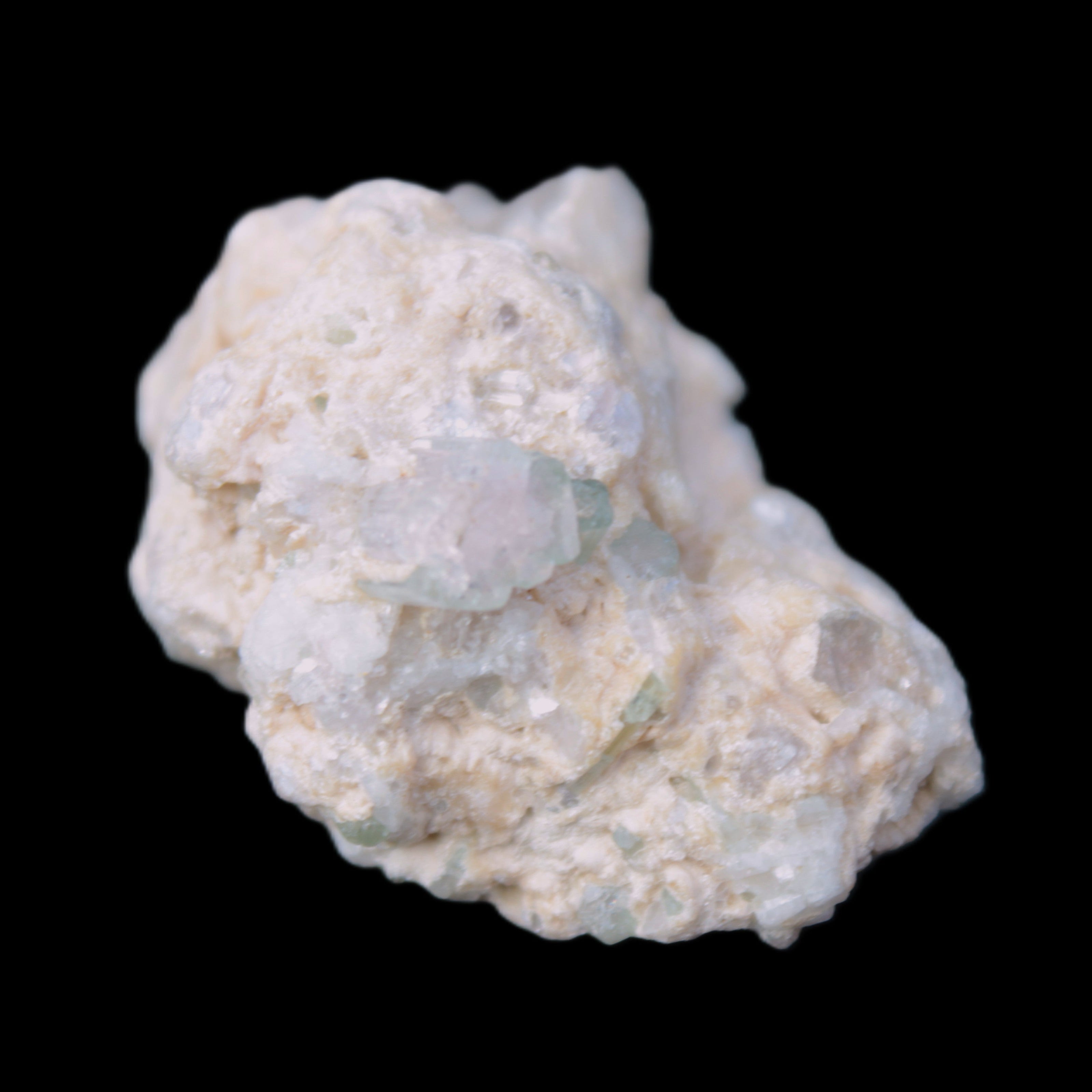 Aquamarine and Mica cluster 42*31*26mm 156ct 31.5g in bright sunshine - Rocks and Things Store