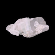 Aquamarine crystals on Quartz 38*17*15mm 55.5ct 11.1g in bright sunlight - Rocks and Things Store