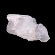 Aquamarine crystals on Quartz 38*17*15mm 55.5ct 11.1g in bright sunlight - Rocks and Things Store