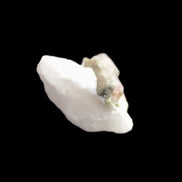 Watermelon Tourmaline on Quartz cluster 27mm 21ct 4.2g in sunlight - Rocks and Things Store