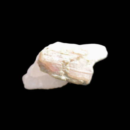 Watermelon Tourmaline on Quartz cluster 27mm 21ct 4.2g in sunlight - Rocks and Things Store