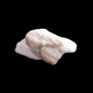 Watermelon Tourmaline on Quartz cluster 27mm 21ct 4.2g in sunlight - Rocks and Things Store