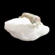 Watermelon Tourmaline on Quartz cluster 27mm 21ct 4.2g in sunlight - Rocks and Things Store