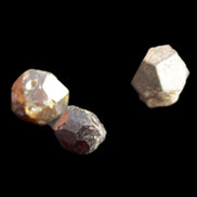 Garnets three natural crystals from Pakistan 8.2g in sunlight - Rocks and Things Store