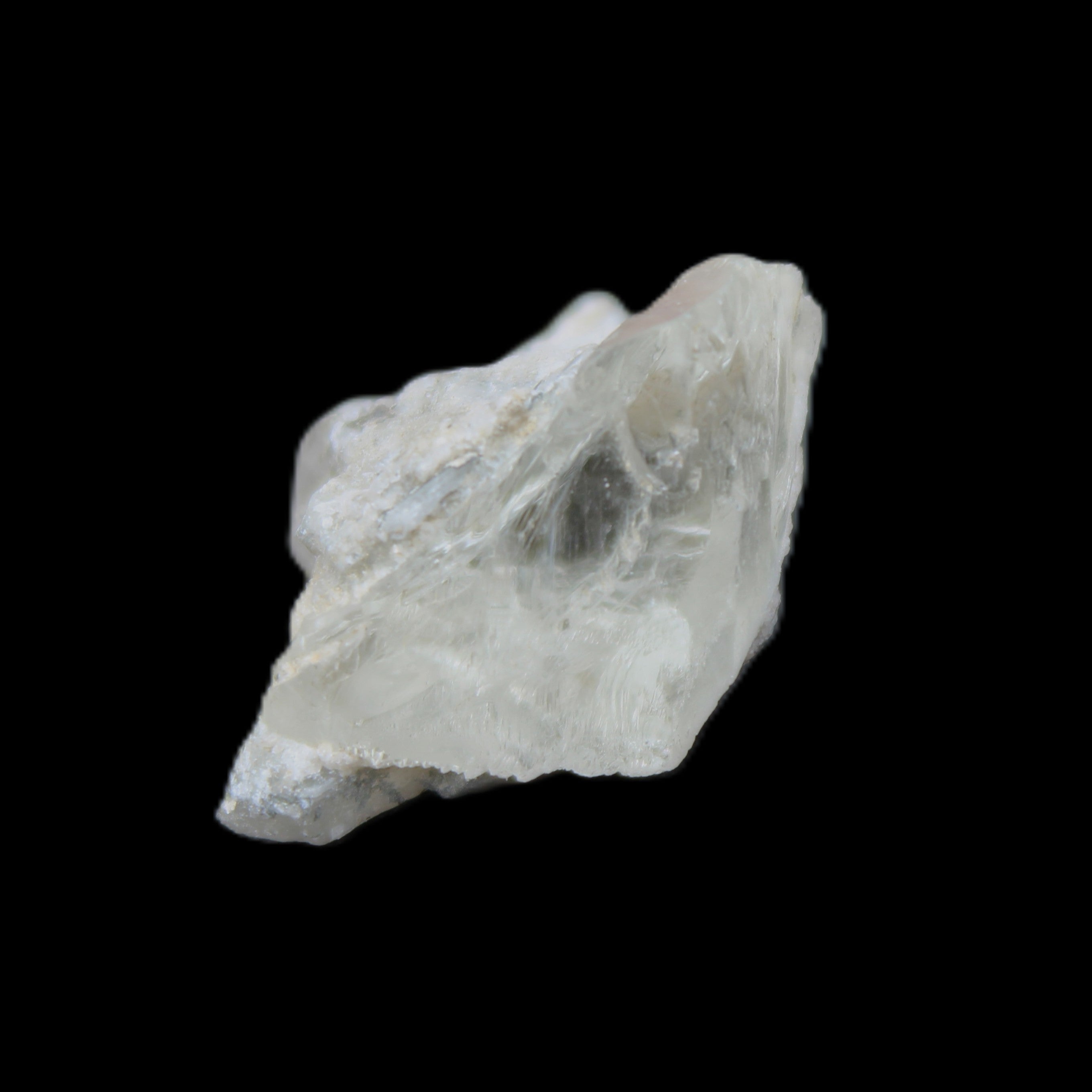 Clear Quartz with Tourmaline 25*12mm 5.7g in sunlight - Rocks and Things Store
