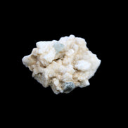 Aquamarine and Lepidolite on Feldspar cluster 9.1g in sunlight - Rocks and Things Store