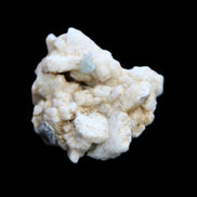 Aquamarine and Lepidolite on Feldspar cluster 9.1g in sunlight - Rocks and Things Store