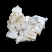 Aquamarine and Lepidolite on Feldspar cluster 9.1g in sunlight - Rocks and Things Store