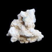 Aquamarine and Lepidolite on Feldspar cluster 9.1g in sunlight - Rocks and Things Store