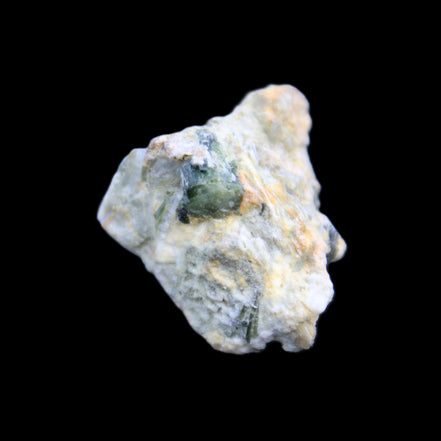 Green Tourmaline cluster 10.1g in sunlight - Rocks and Things Store