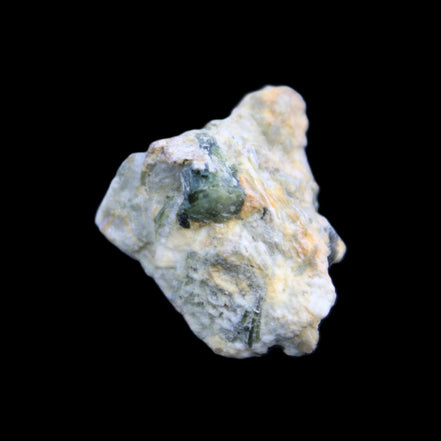 Green Tourmaline cluster 10.1g in sunlight - Rocks and Things Store