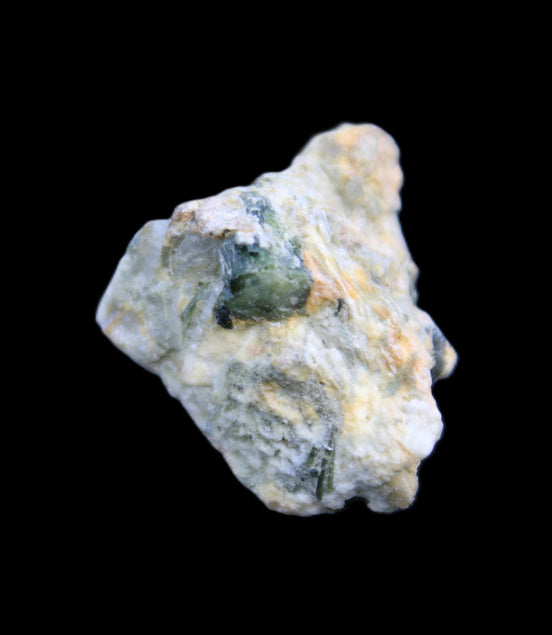 Green Tourmaline cluster 10.1g in sunlight - Rocks and Things Store