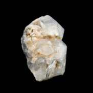 Fenster Diamond Quartz, Lepidolite, Spessartine Garnet, Topaz, Feldspar/Mica Matrix 15.1g in sunlight - Rocks and Things Store