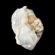 Fenster Diamond Quartz, Lepidolite, Spessartine Garnet, Topaz, Feldspar/Mica Matrix 15.1g in sunlight - Rocks and Things Store