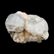 Fenster Diamond Quartz, Lepidolite, Spessartine Garnet, Topaz, Feldspar/Mica Matrix 15.1g in sunlight - Rocks and Things Store