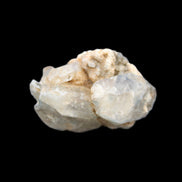 Fenster Diamond Quartz, Lepidolite, Spessartine Garnet, Topaz, Feldspar/Mica Matrix 15.1g in sunlight - Rocks and Things Store