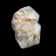 Fenster Diamond Quartz, Lepidolite, Spessartine Garnet, Topaz, Feldspar/Mica Matrix 15.1g in sunlight - Rocks and Things Store