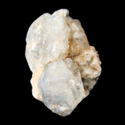 Fenster Diamond Quartz, Lepidolite, Spessartine Garnet, Topaz, Feldspar/Mica Matrix 15.1g in sunlight - Rocks and Things Store