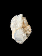 Fenster Diamond Quartz, Lepidolite, Spessartine Garnet, Topaz, Feldspar/Mica Matrix 15.1g in sunlight - Rocks and Things Store