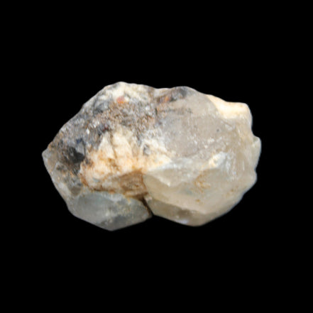Fenster Diamond Quartz, Lepidolite, Spessartine Garnet, Topaz, Feldspar/Mica Matrix 15.1g in sunlight - Rocks and Things Store