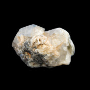 Fenster Diamond Quartz, Lepidolite, Spessartine Garnet, Topaz, Feldspar/Mica Matrix 15.1g in sunlight - Rocks and Things Store