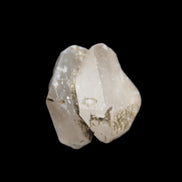 Twinned Smoky Quartz crystal cluster 9.8g in sunlight - Rocks and Things Store