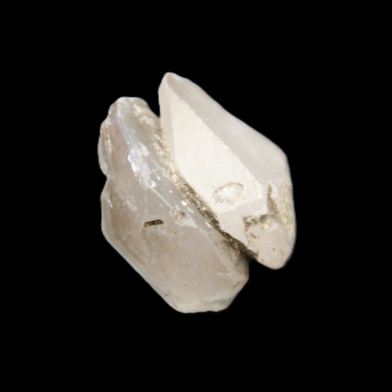 Twinned Smoky Quartz crystal cluster 9.8g in sunlight - Rocks and Things Store