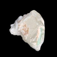 Green Tourmaline crystal on Smoky Quartz with Mica 14g in sunlight - Rocks and Things Store