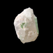 Green Tourmaline crystal on Smoky Quartz with Mica 14g in sunlight - Rocks and Things Store