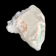 Green Tourmaline crystal on Smoky Quartz with Mica 14g in sunlight - Rocks and Things Store