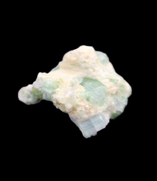 Pale Blue and Green Tourmaline cluster from Afghanistan 6.2g in sunlight - Rocks and Things Store