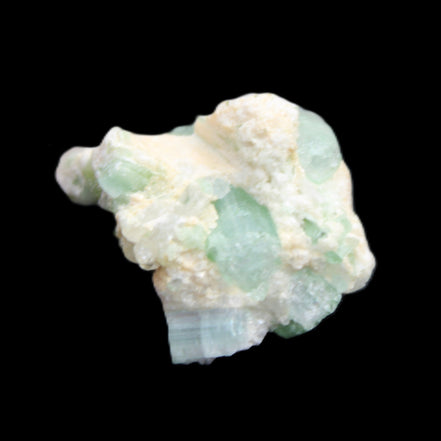 Pale Blue and Green Tourmaline cluster from Afghanistan 6.2g in sunlight - Rocks and Things Store