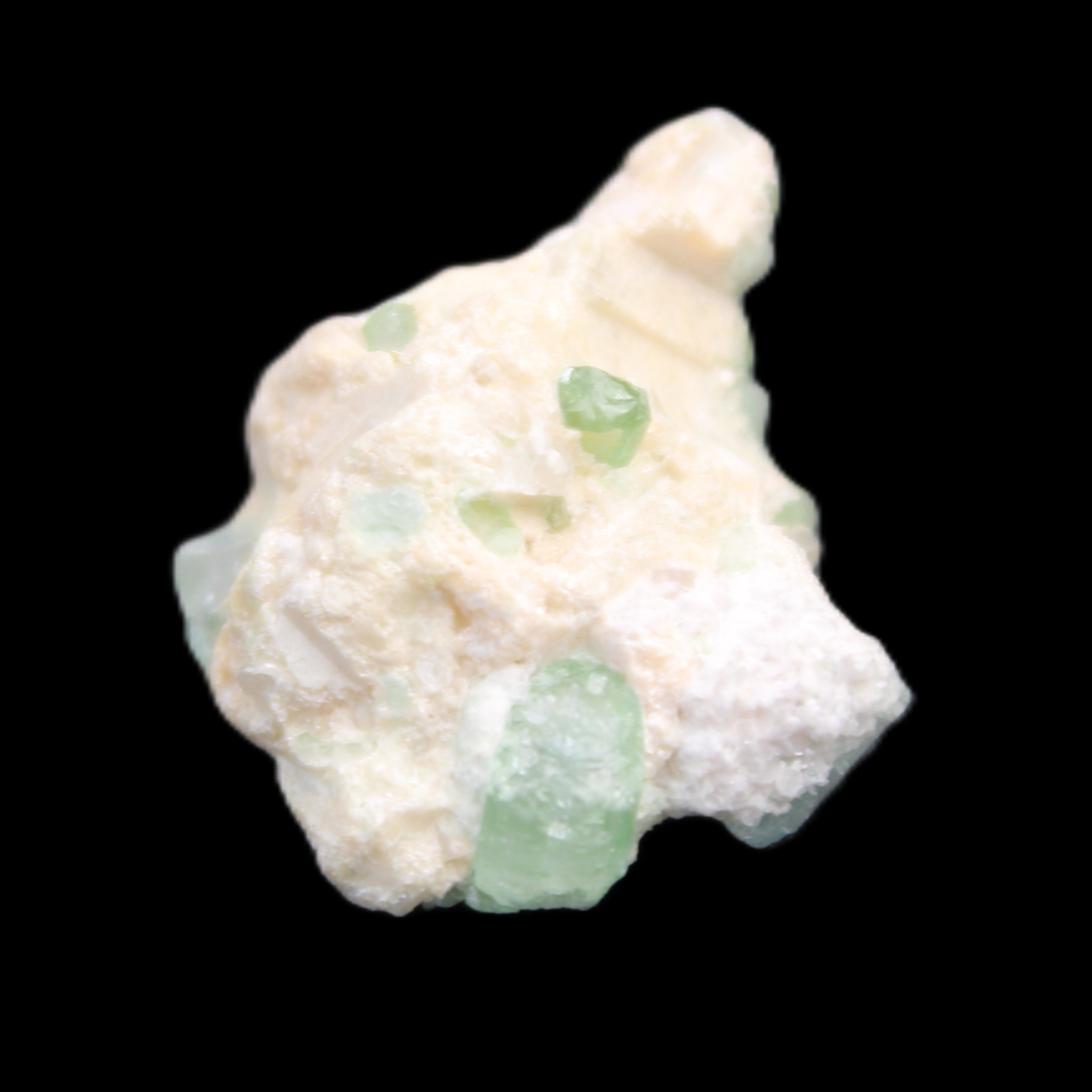 Pale Blue and Green Tourmaline cluster from Afghanistan 6.2g in sunlight - Rocks and Things Store