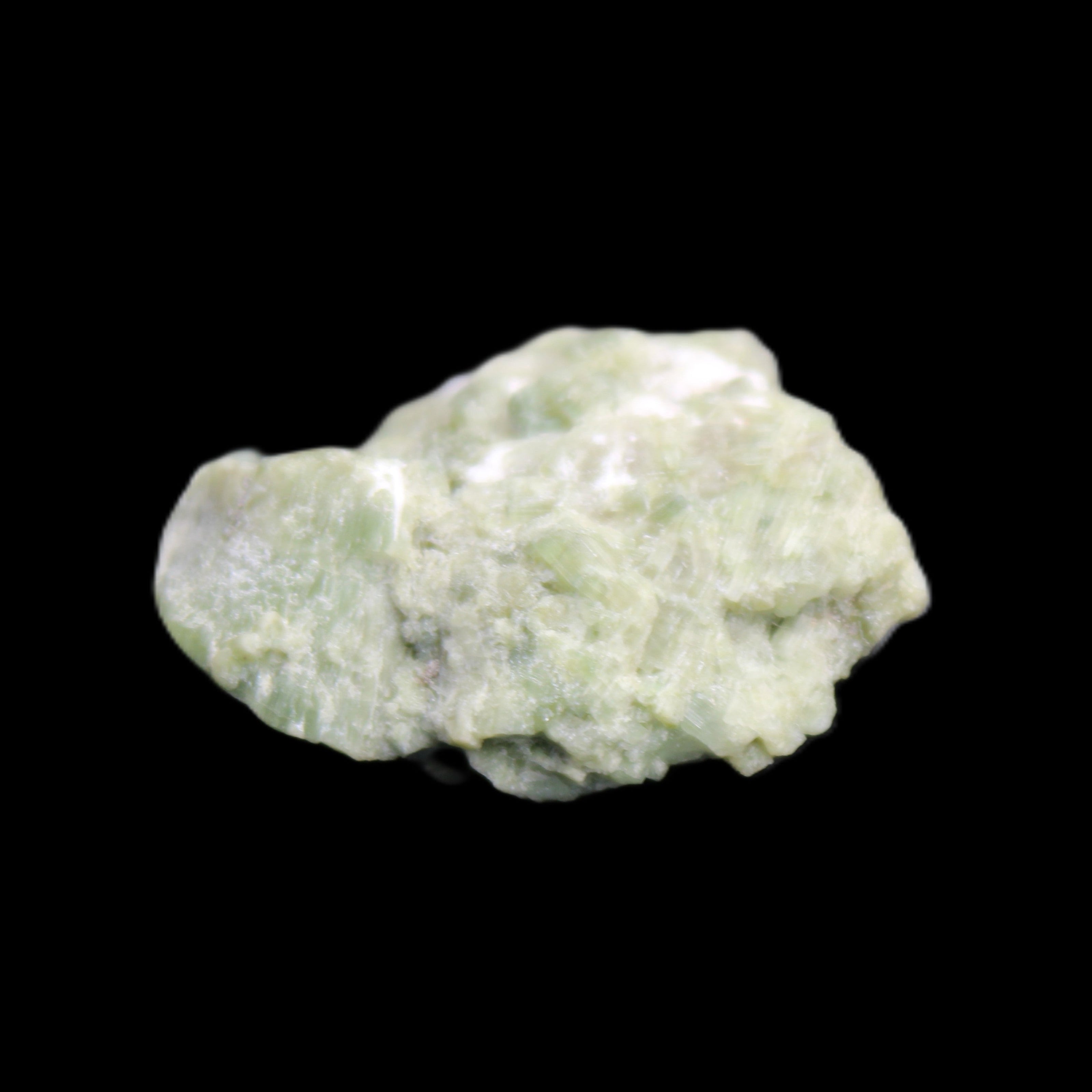 Green Tourmaline cluster 9.9g in sunlight - Rocks and Things Store