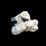 Black Tourmaline terminated crystal cluster in matrix 6.7g in sunlight - Rocks and Things Store