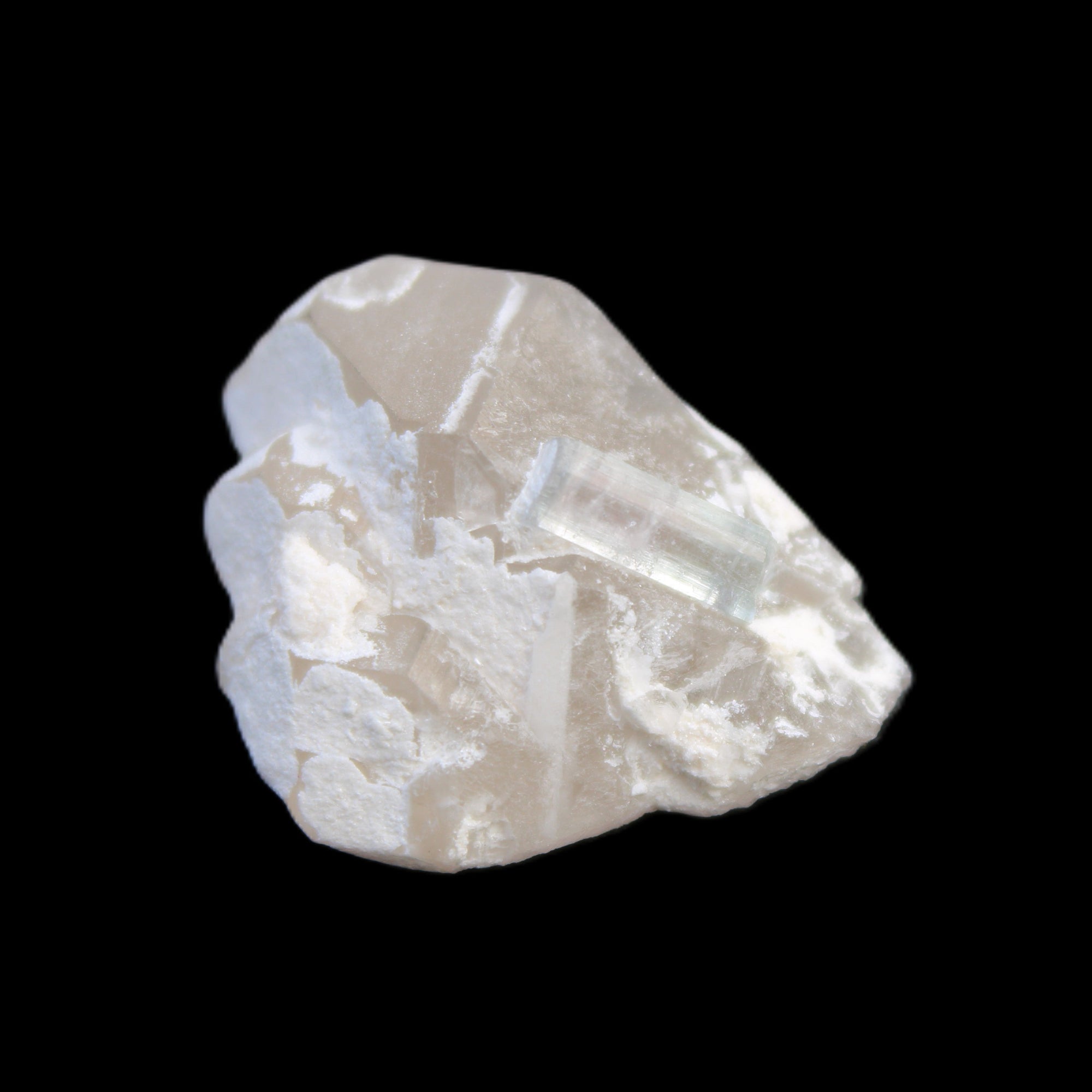 Double-terminated Elestial Smoky Quartz with Aquamarine crystal 6.9g in sunlight - Rocks and Things Store