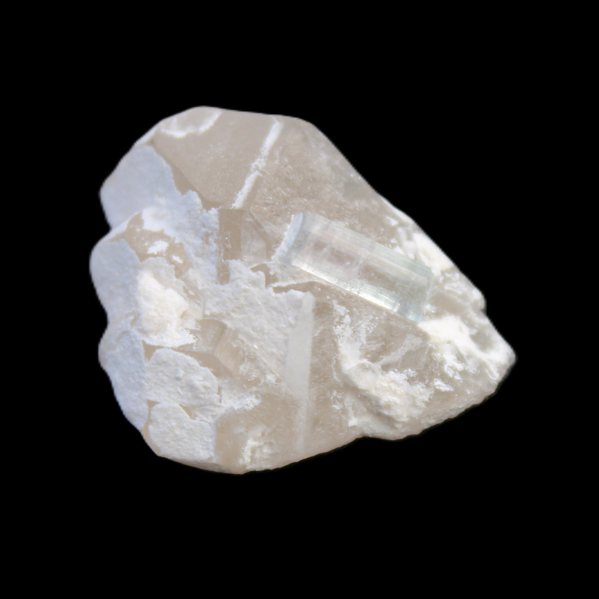 Double-terminated Elestial Smoky Quartz with Aquamarine crystal 6.9g in sunlight - Rocks and Things Store