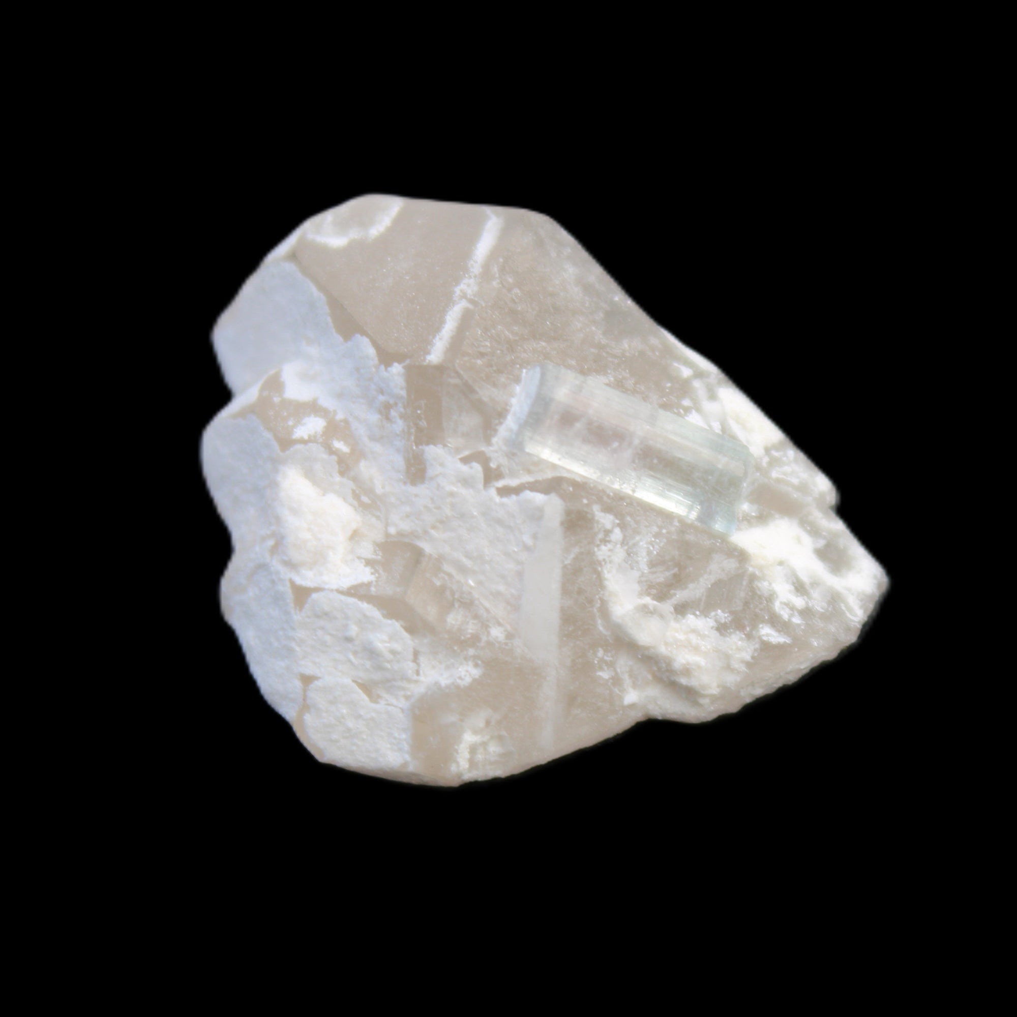 Double-terminated Elestial Smoky Quartz with Aquamarine crystal 6.9g in sunlight - Rocks and Things Store
