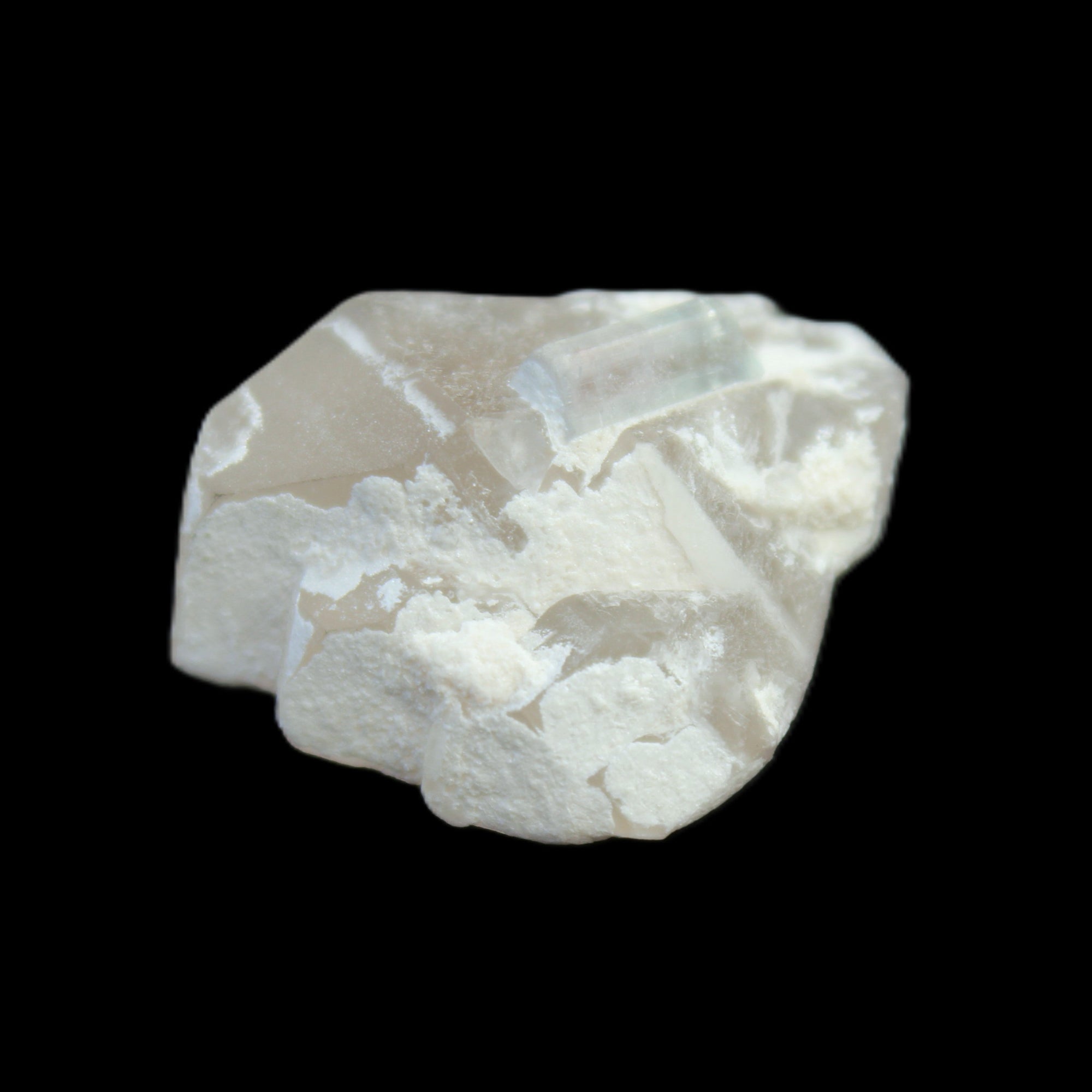 Double-terminated Elestial Smoky Quartz with Aquamarine crystal 6.9g in sunlight - Rocks and Things Store