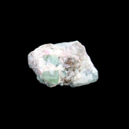Green and Pink Watermelon Tourmaline cluster 4.1g in sunlight - Rocks and Things Store