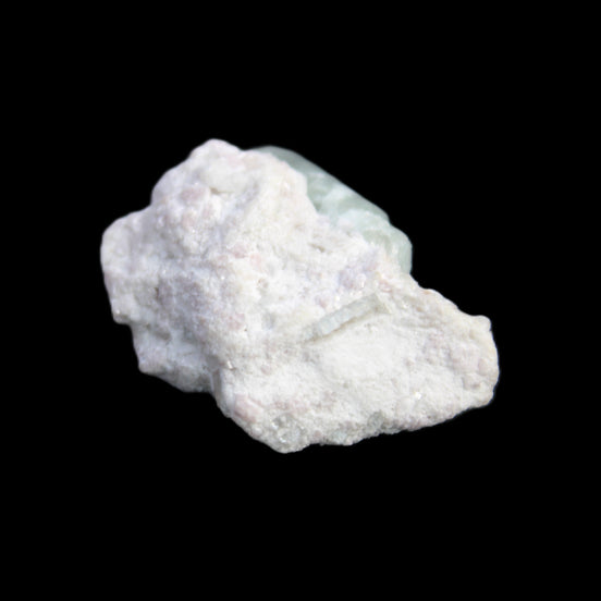 Aquamarine crystal on matrix from Afghanistan 9.2g in sunlight - Rocks and Things Store