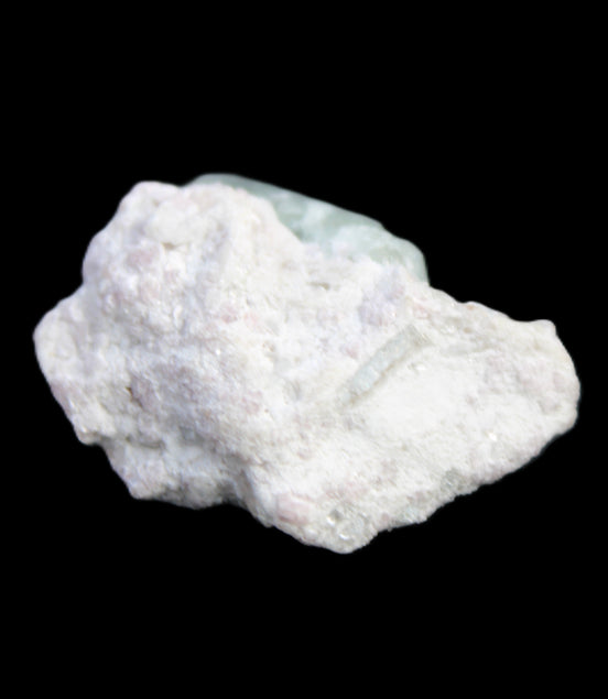 Aquamarine crystal on matrix from Afghanistan 9.2g in sunlight - Rocks and Things Store