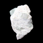 Aquamarine crystal on matrix from Afghanistan 9.2g in sunlight - Rocks and Things Store