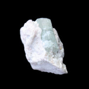 Aquamarine crystal on matrix from Afghanistan 9.2g in sunlight - Rocks and Things Store
