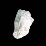 Aquamarine crystal on matrix from Afghanistan 9.2g in sunlight - Rocks and Things Store