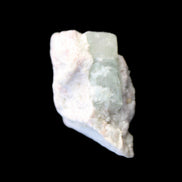 Aquamarine crystal on matrix from Afghanistan 9.2g in sunlight - Rocks and Things Store