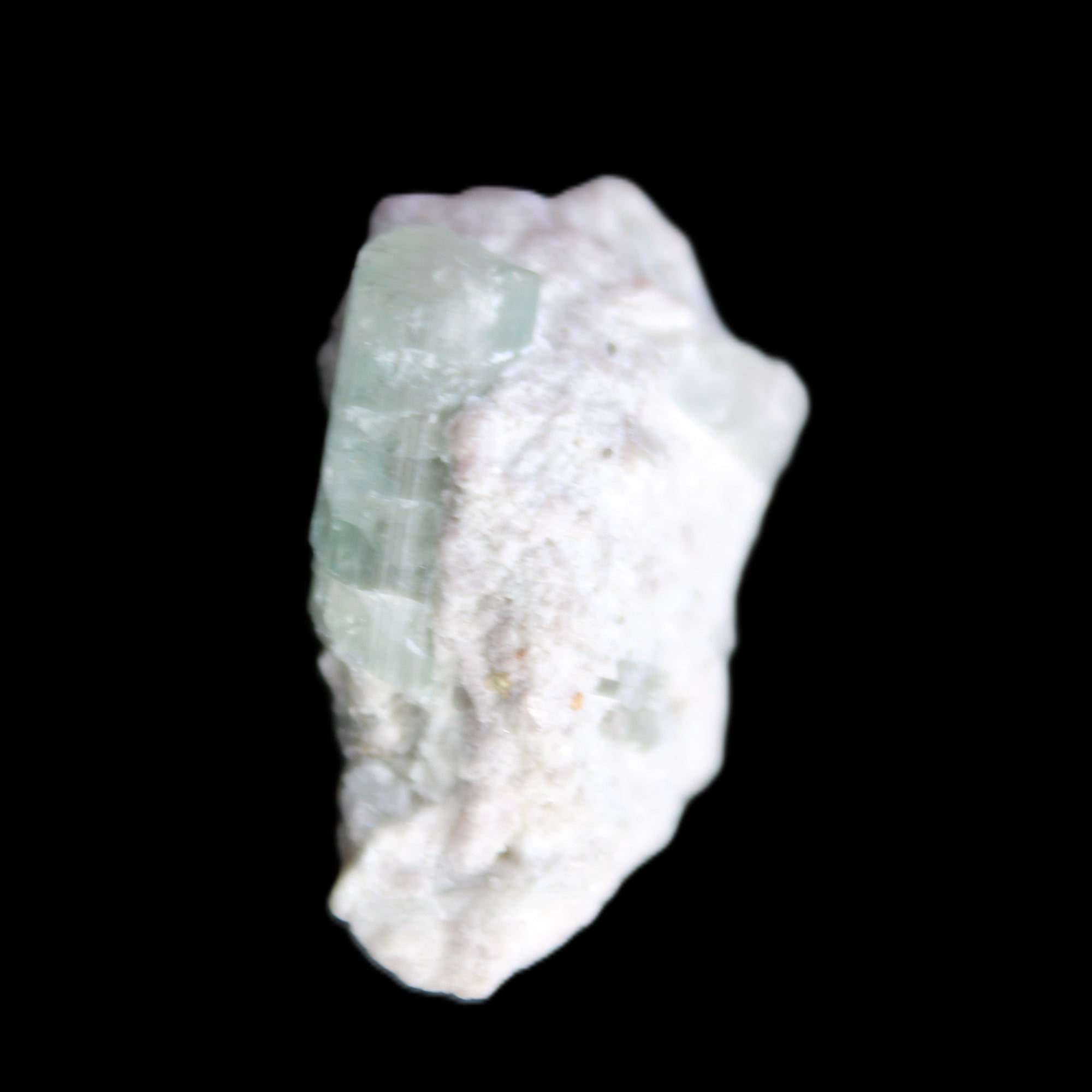 Aquamarine crystal on matrix from Afghanistan 9.2g in sunlight - Rocks and Things Store