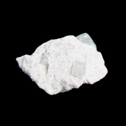Aquamarine crystal on matrix from Afghanistan 9.2g in sunlight - Rocks and Things Store