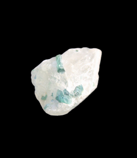Green Tourmaline cluster 5.2g in sunlight - Rocks and Things Store