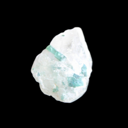 Green Tourmaline cluster 5.2g in sunlight - Rocks and Things Store